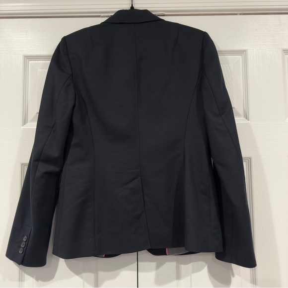 Banana Republic Black Blazer Jacket Long Sleeve Women Size 6 Career Academia - Picture 5 of 11